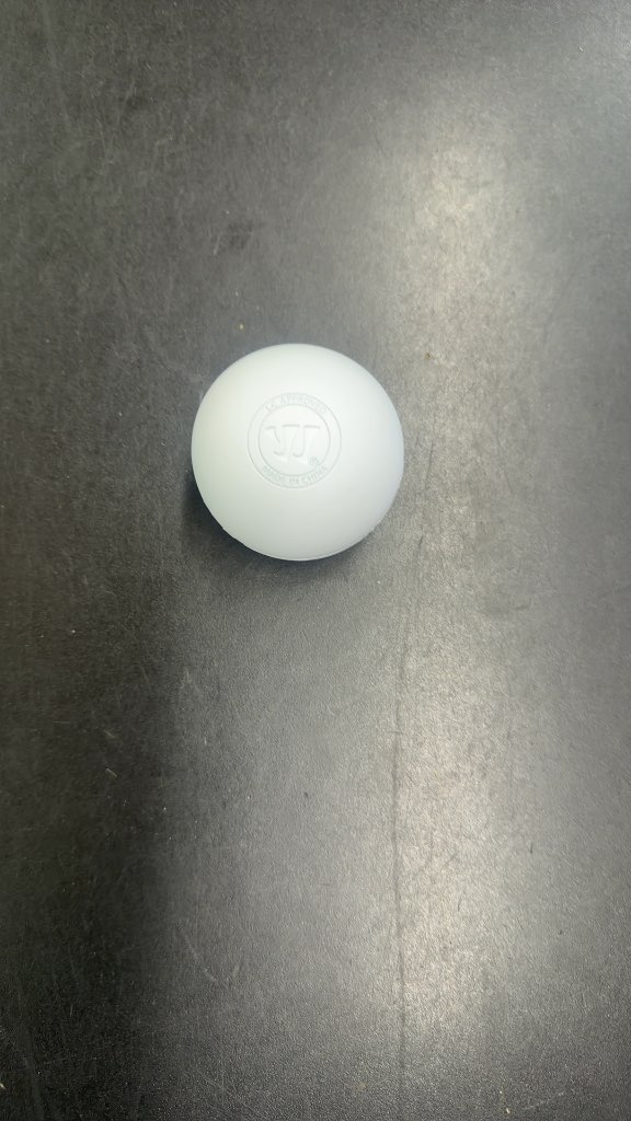 Warrior Lacrosse Ball White L.C. Approved