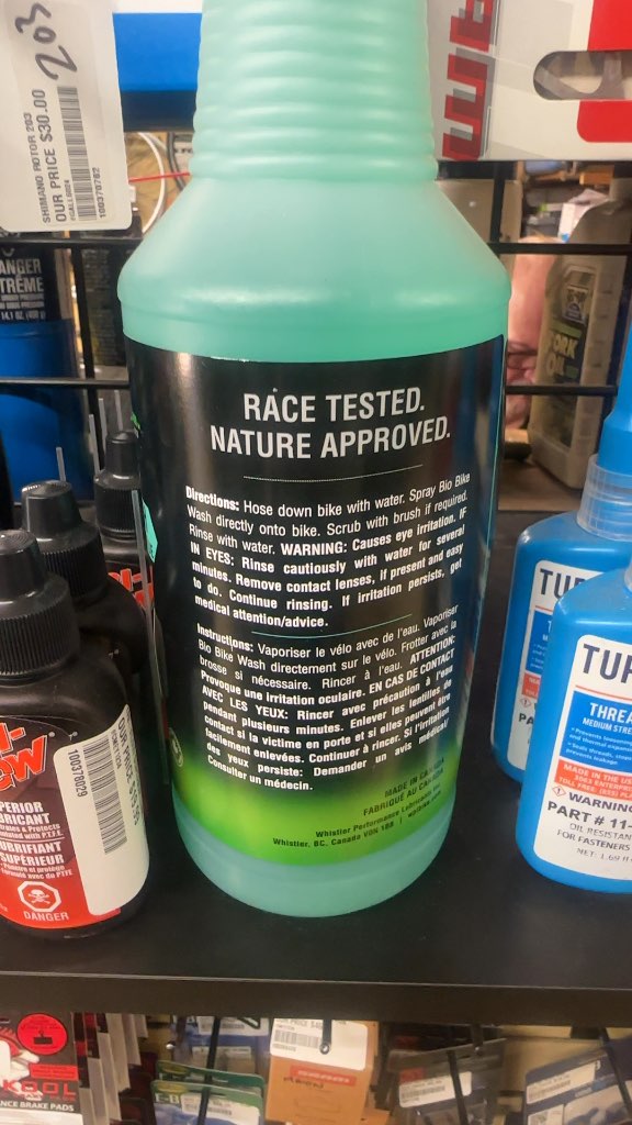 WPL Bio Bike Wash All-Purpose Bicycle Cleaner New 1L
