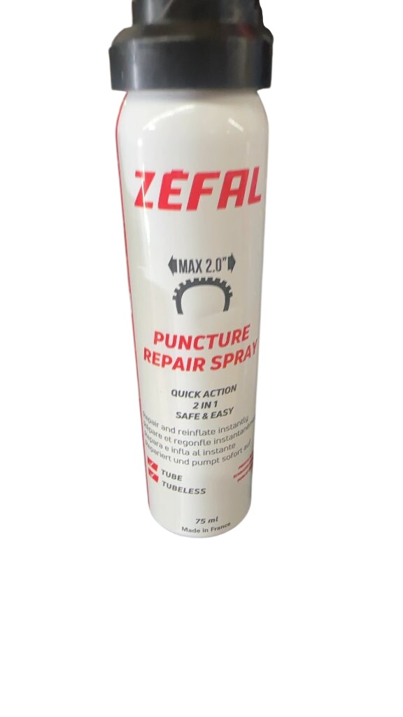 Zéfal Puncture Repair Spray 2-in-1 New 75ml - image 1