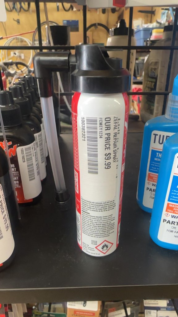 Zéfal Puncture Repair Spray 2-in-1 New 75ml
